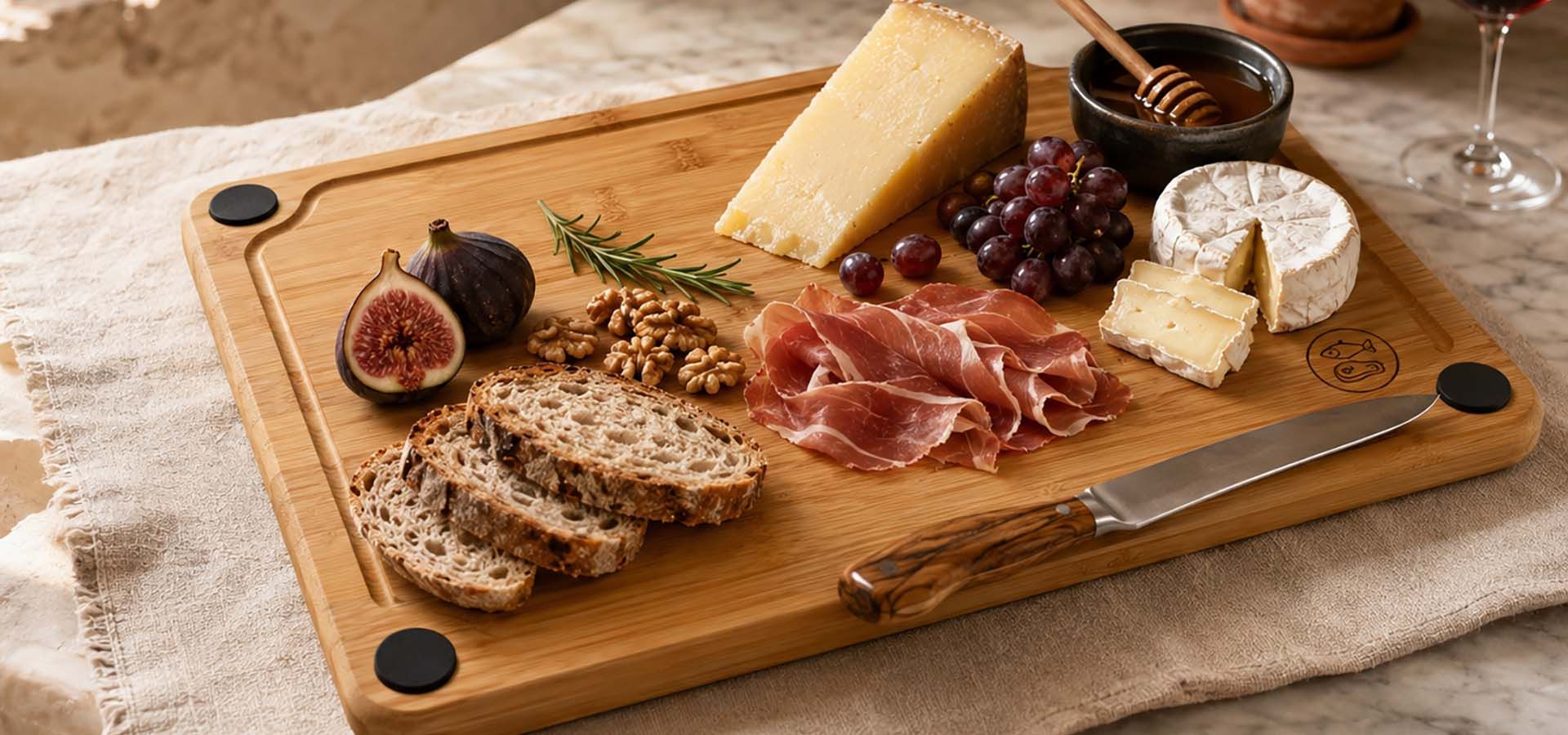 Functional Bamboo Cutting Boards