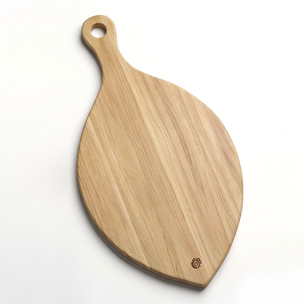 Rubber wood fish shaped fruit board
