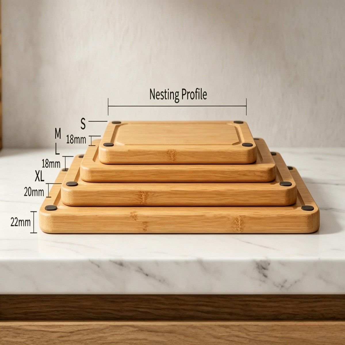 4-Size Bamboo Cutting Board Program(Image2) 4-Size Bamboo Cutting Board Program(Image2)