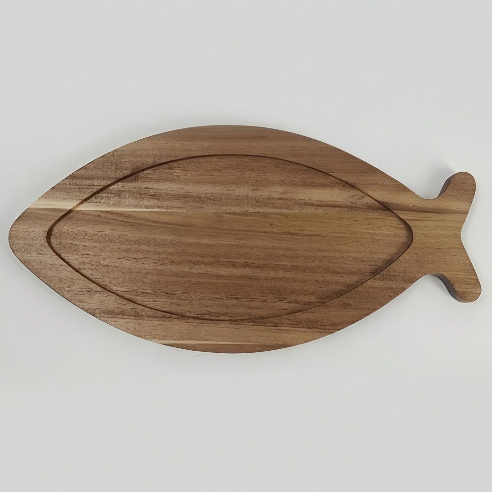 Tablett in Fischform