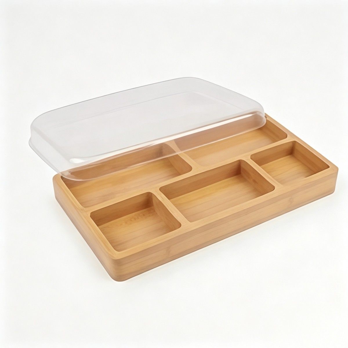 Square six grid Dim sum plate(Image5) Square six grid Dim sum plate(Image5)