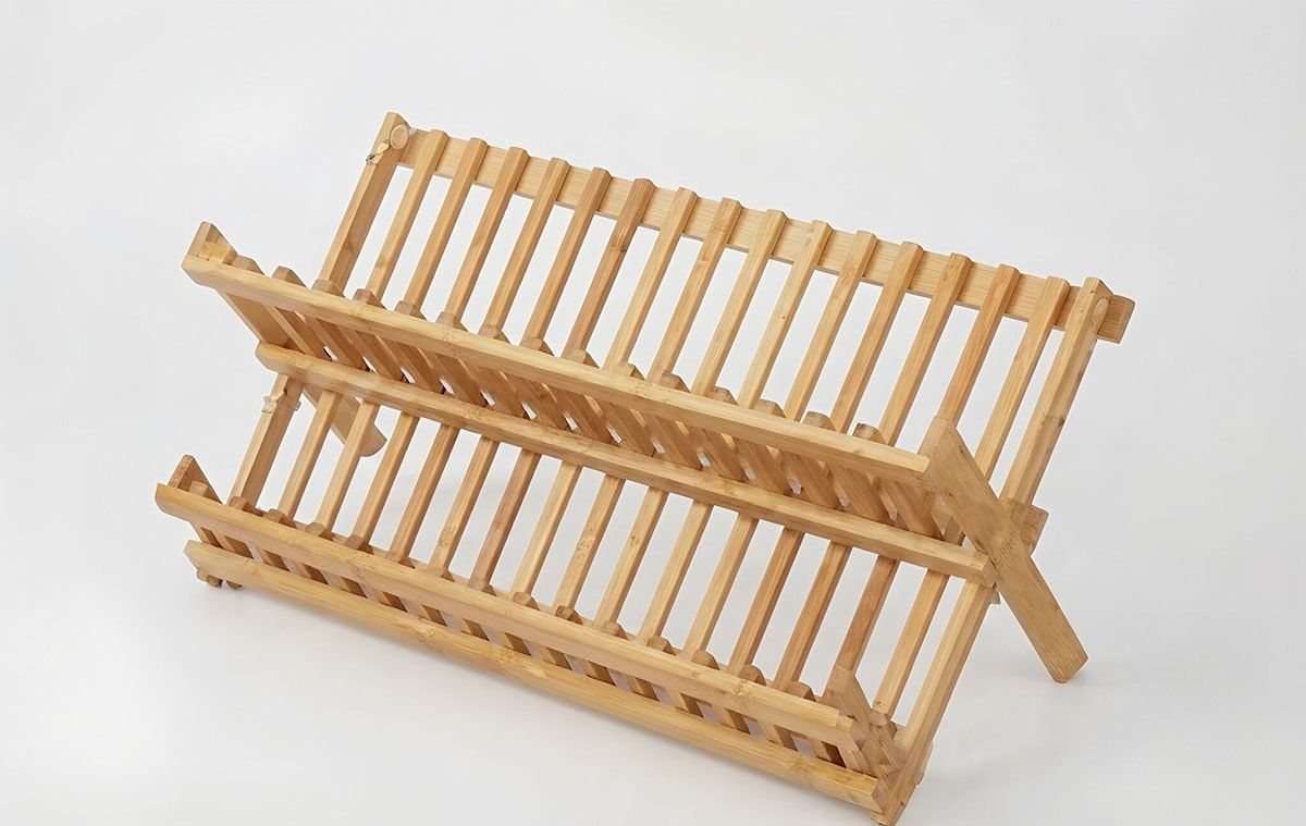 Bamboo Rice Bowl Rack(Image1)