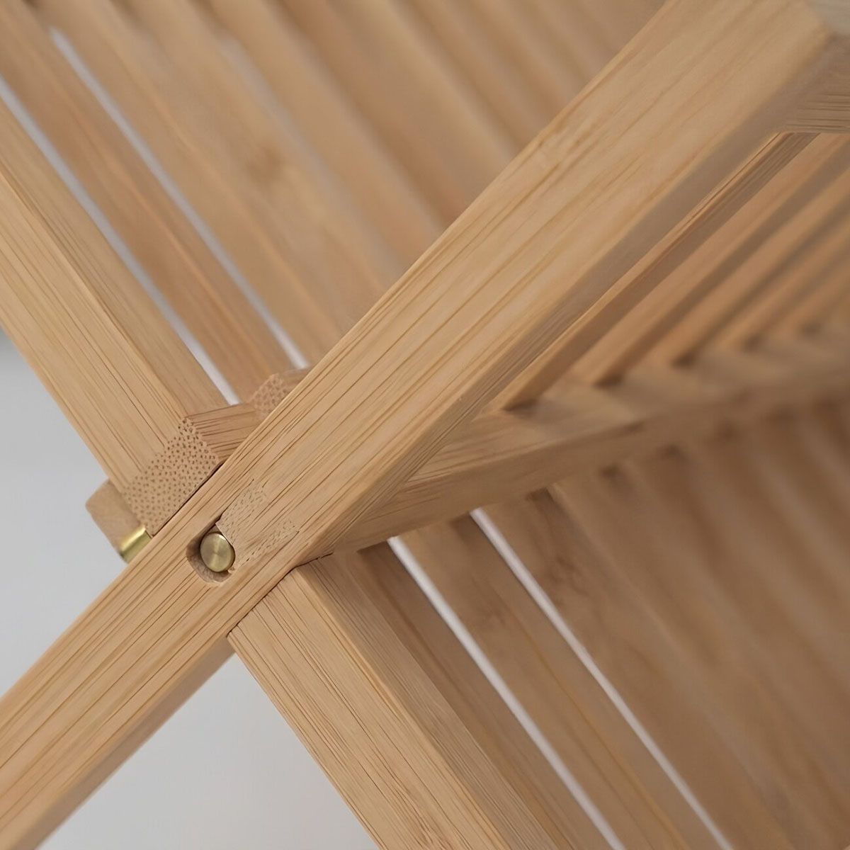 Bamboo Rice Bowl Rack