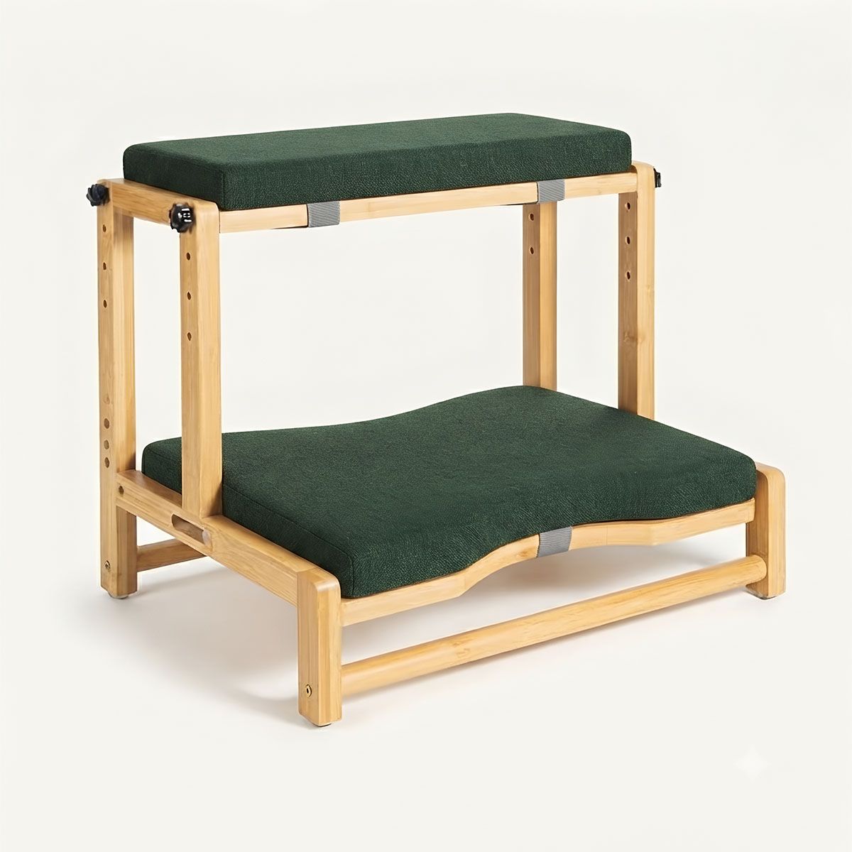 Premium Bamboo Under Desk Footrest