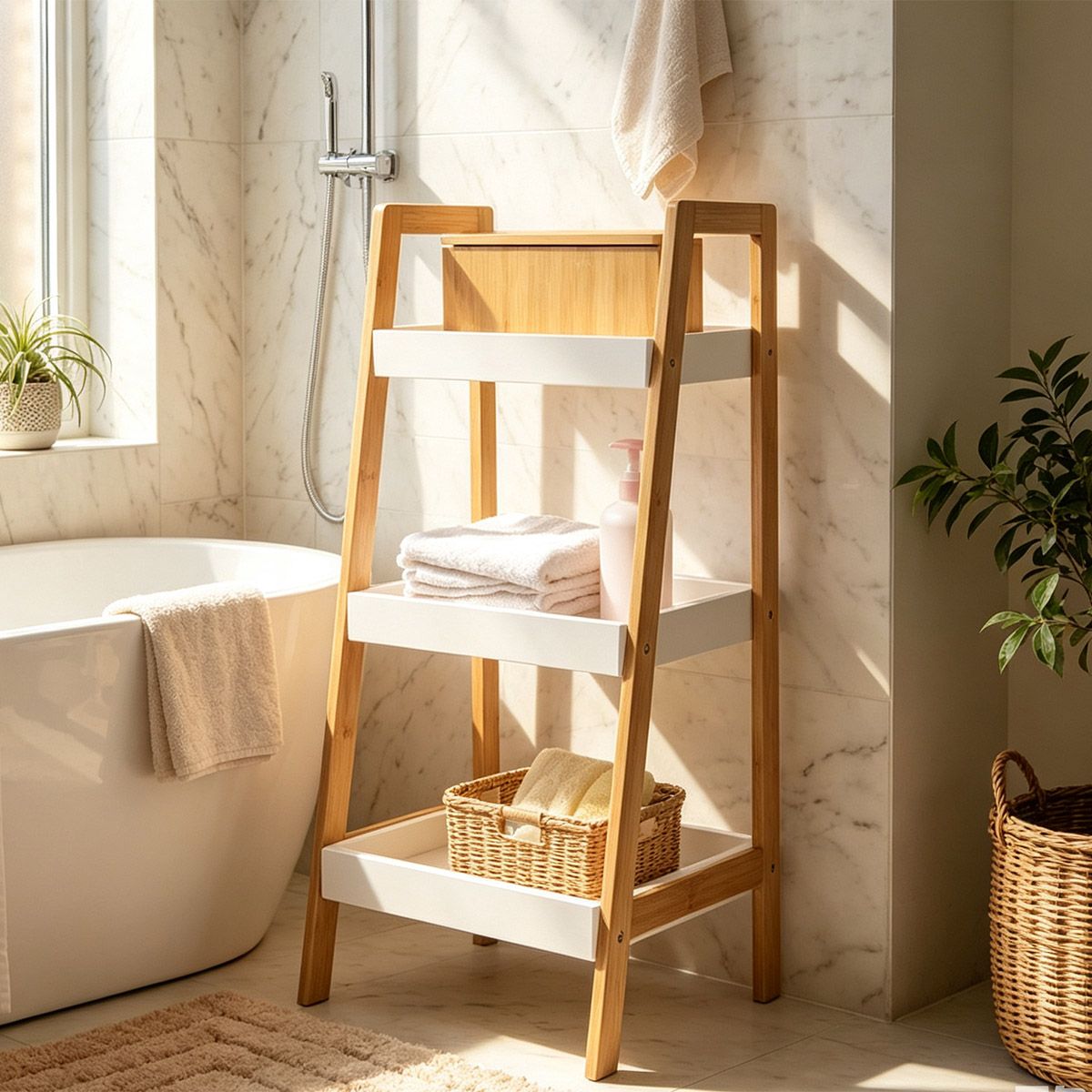 Bathroom shelf