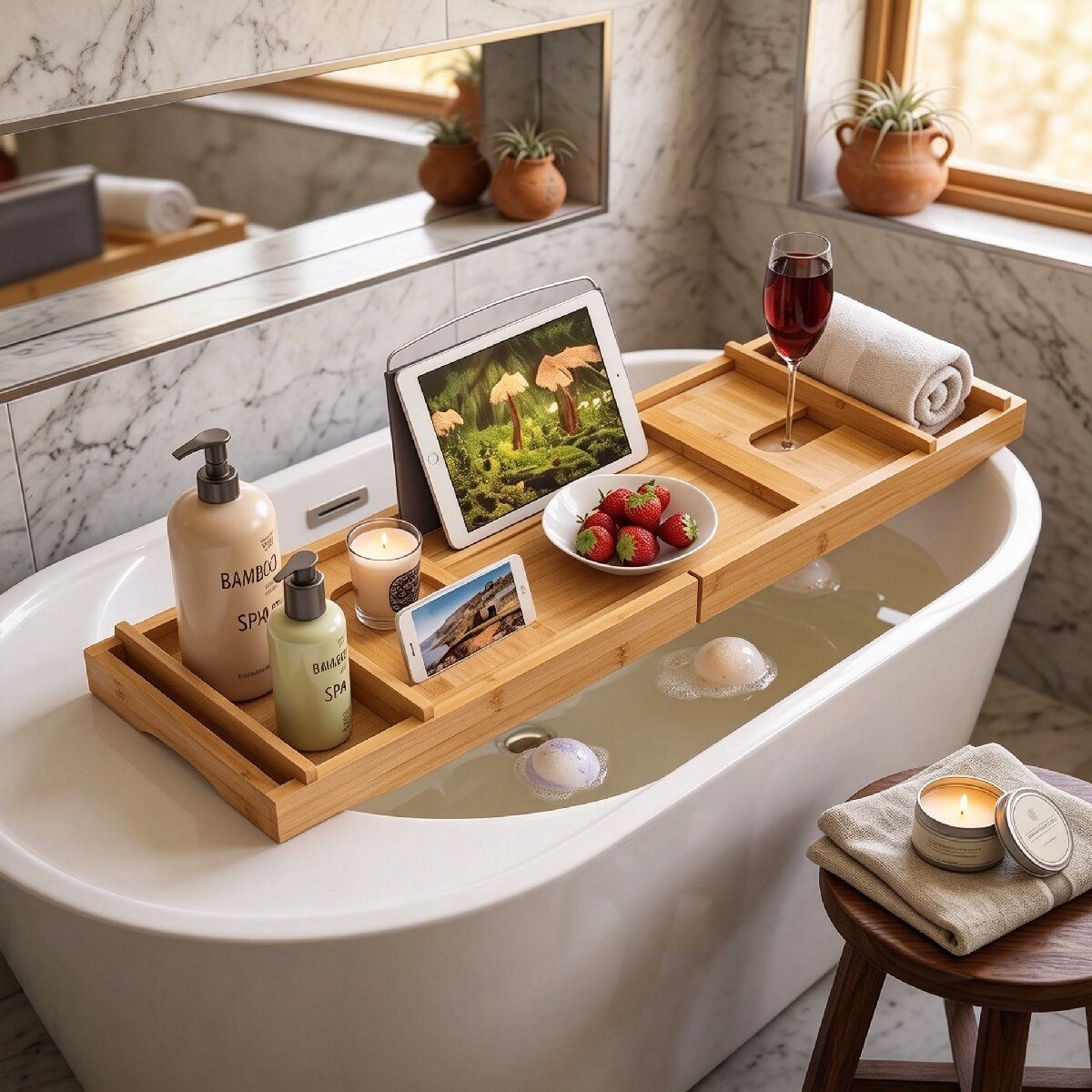 Bathtub Tray(Image4) Bathtub Tray(Image4)