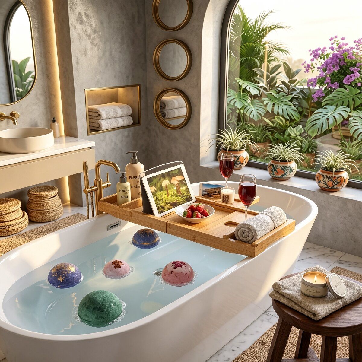 Bathtub Tray(Image5) Bathtub Tray(Image5)