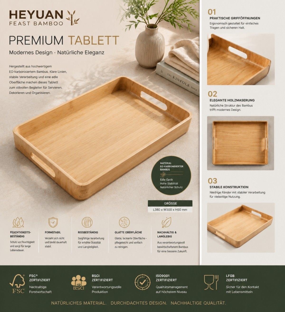 Classic bamboo tray(Image5) Classic bamboo tray(Image5)