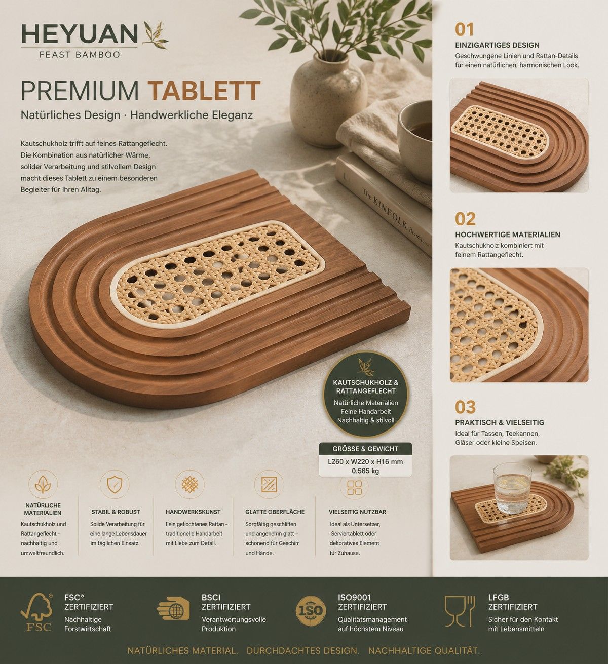 Vine woven bamboo design tray(Image5) Vine woven bamboo design tray(Image5)