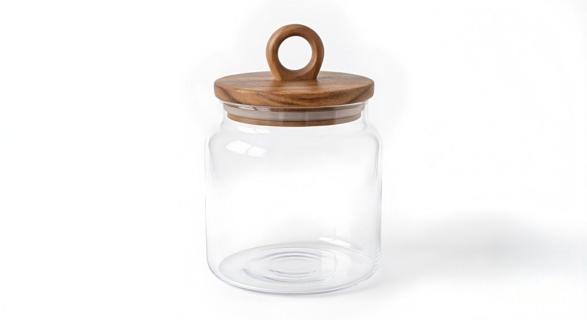 Versiegeltes Glas aus Akazienholz(Figur4)