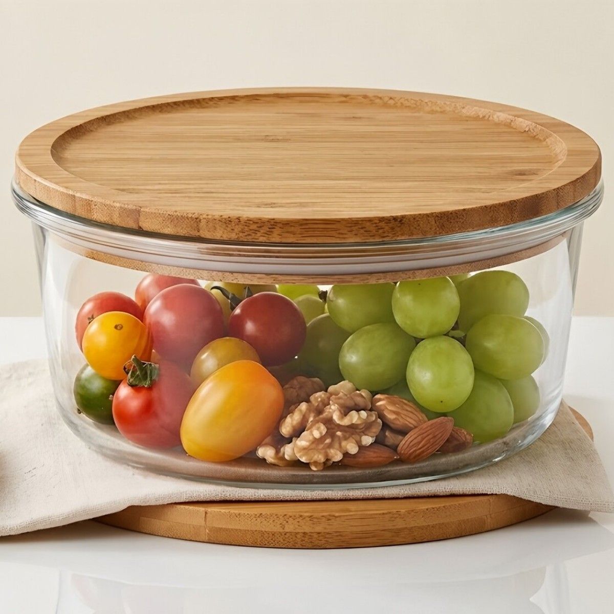 Round Fresh-Keeping Container