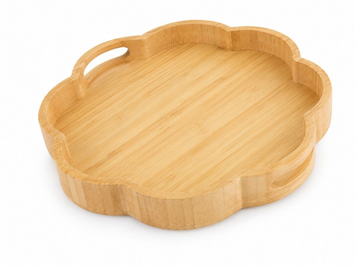 Flower shaped circular tray(Image2) Flower shaped circular tray(Image2)