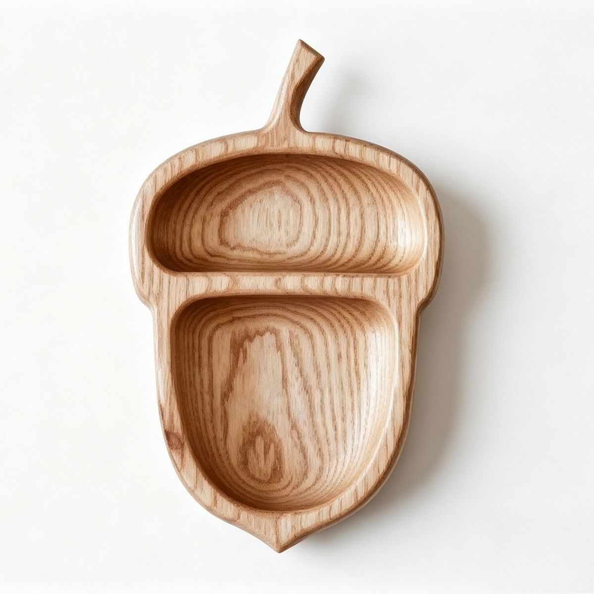 Acacia oak shaped tray(Image2) Acacia oak shaped tray(Image2)