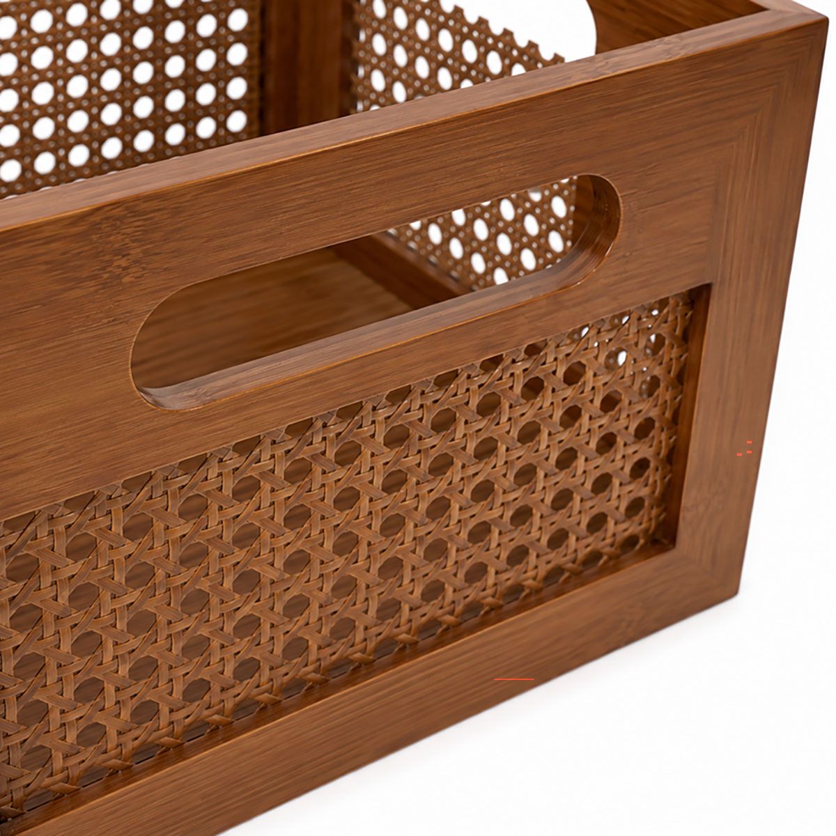 Gezhi Storage Box - Walnut Wood Color