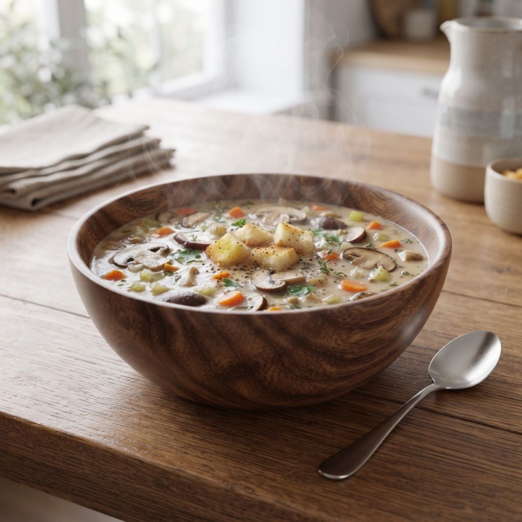 Wooden Fun · Mini Double Bowl