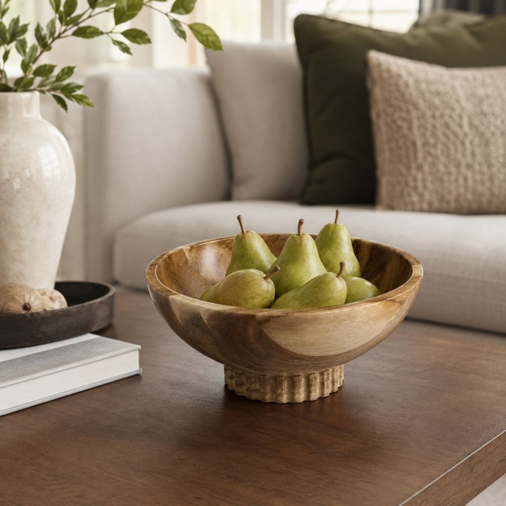 Wooden bowl