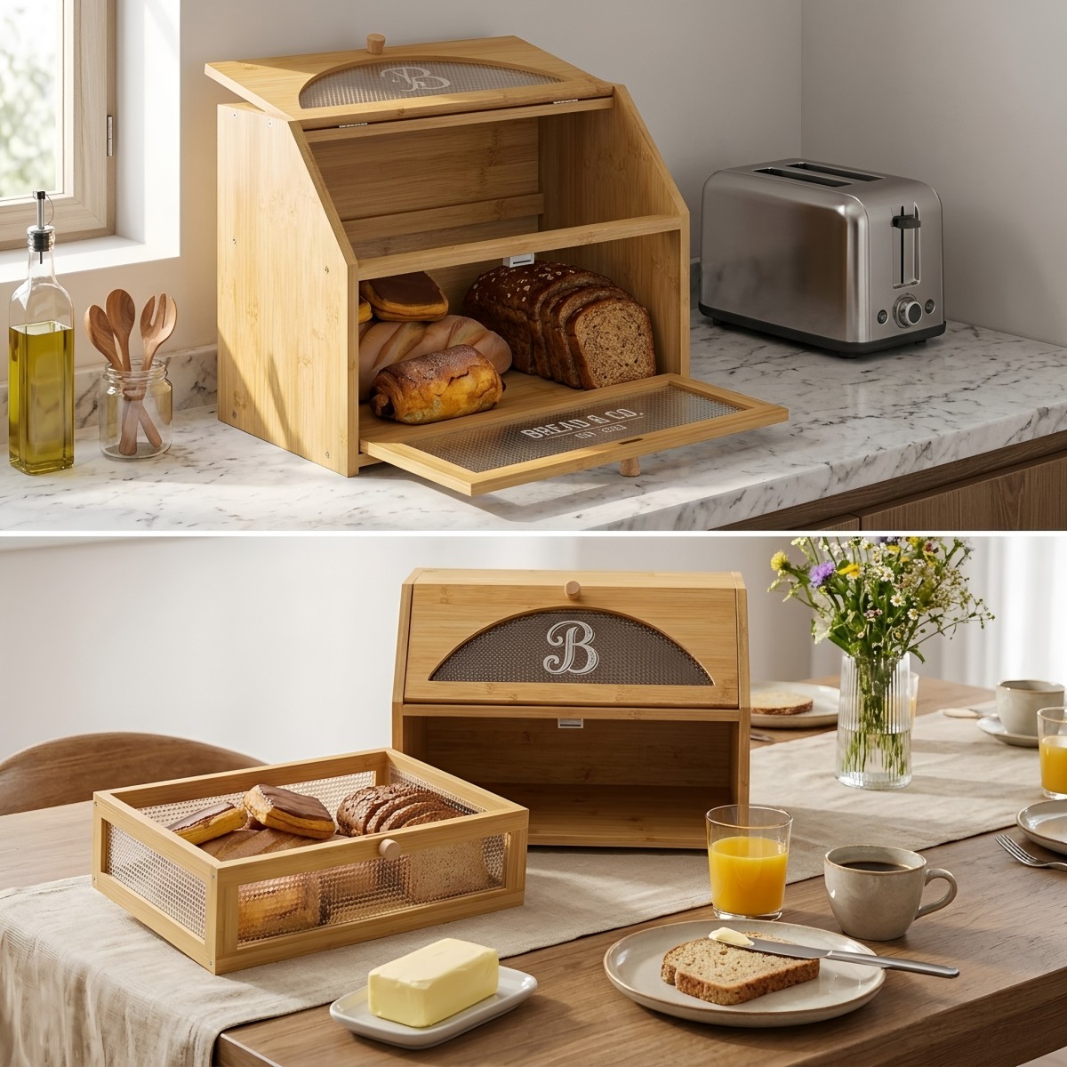 Double layered bread cabinet(Image6) Double layered bread cabinet(Image6)