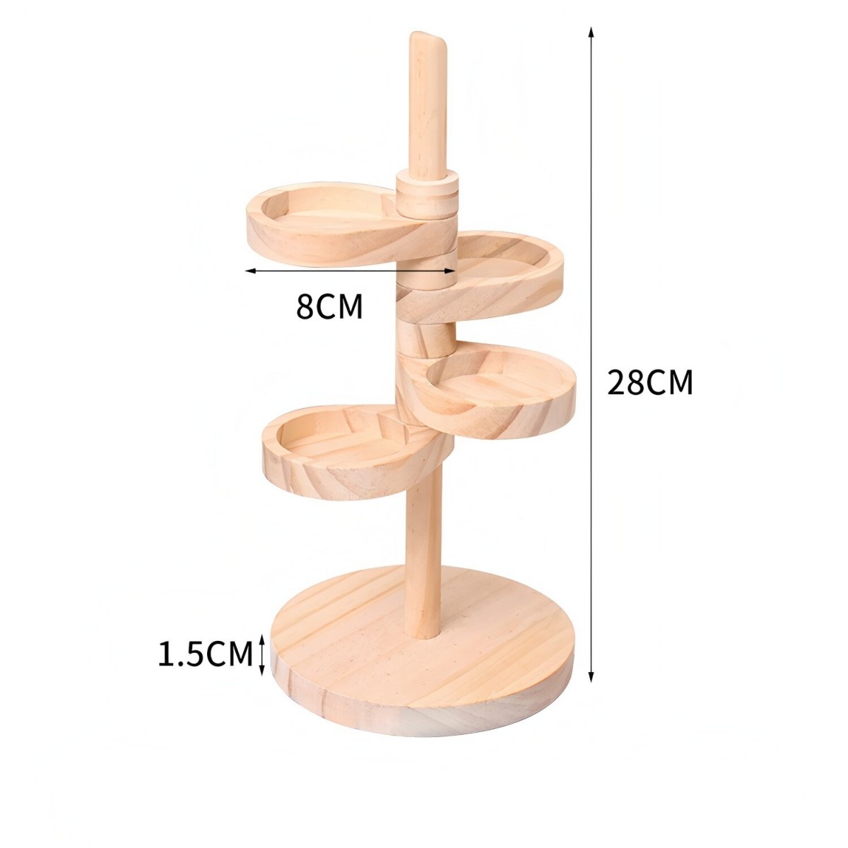 Rotating wooden storage rack(Image7) Rotating wooden storage rack(Image7)