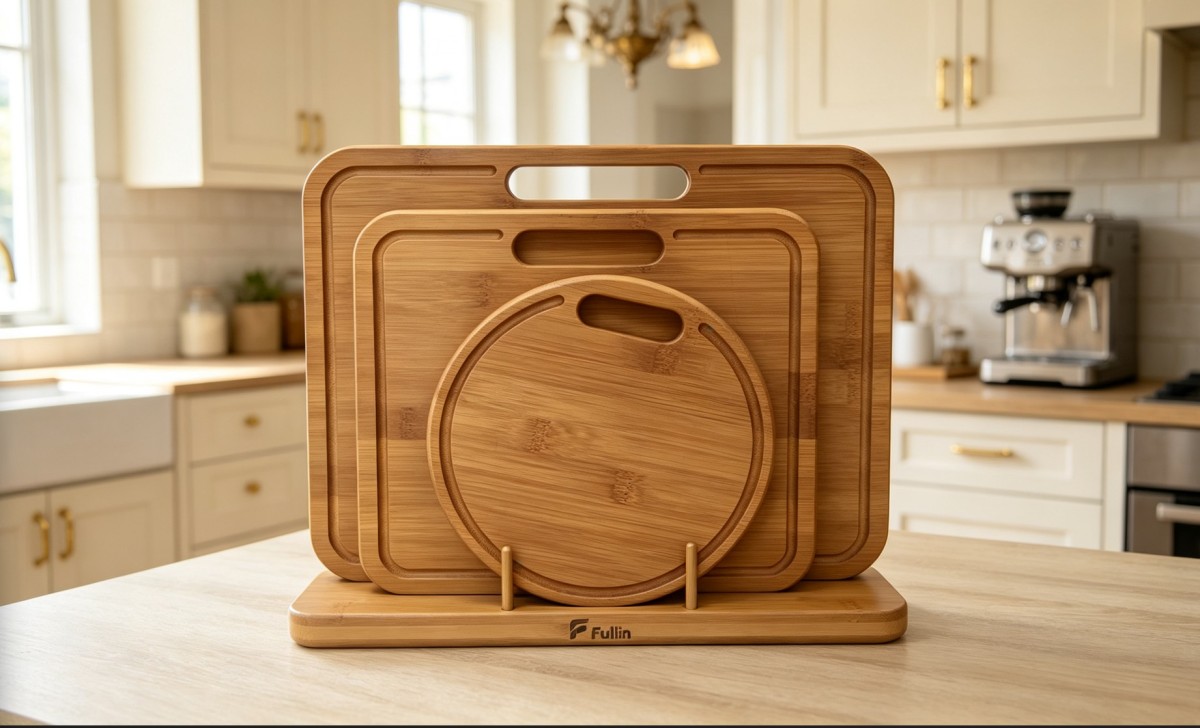 Carbonized bamboo cutting board three piece set(Image5) Carbonized bamboo cutting board three piece set(Image5)