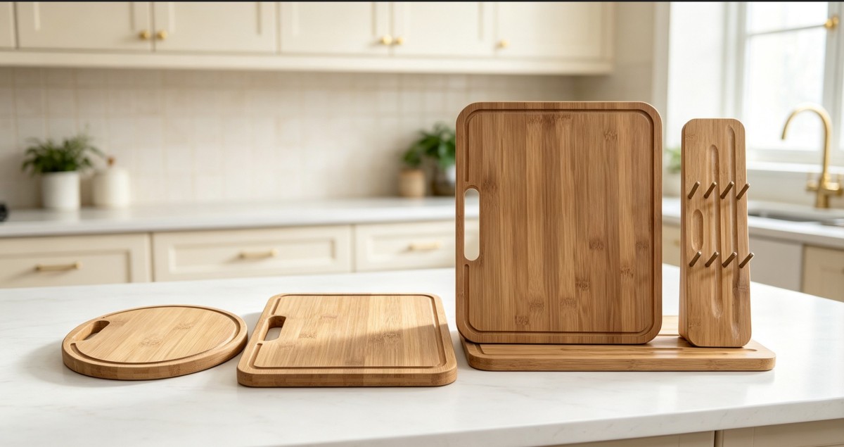 Carbonized bamboo cutting board three piece set(Image6) Carbonized bamboo cutting board three piece set(Image6)