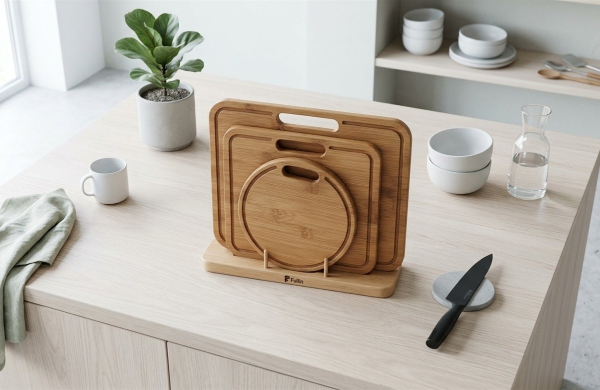 Carbonized bamboo cutting board three piece set(Image11) Carbonized bamboo cutting board three piece set(Image11)