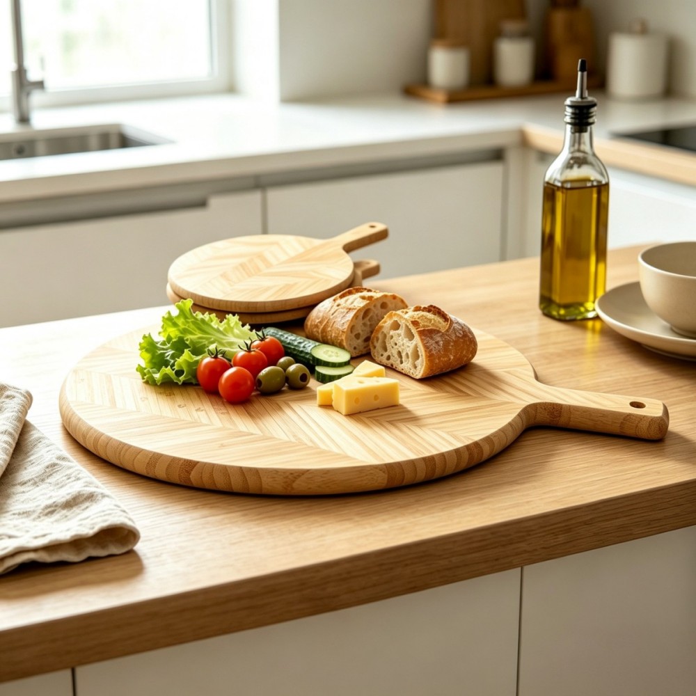 Multi-size Food Serving Tray for Pizza, , Kitchen Decor & Housewarming Gift