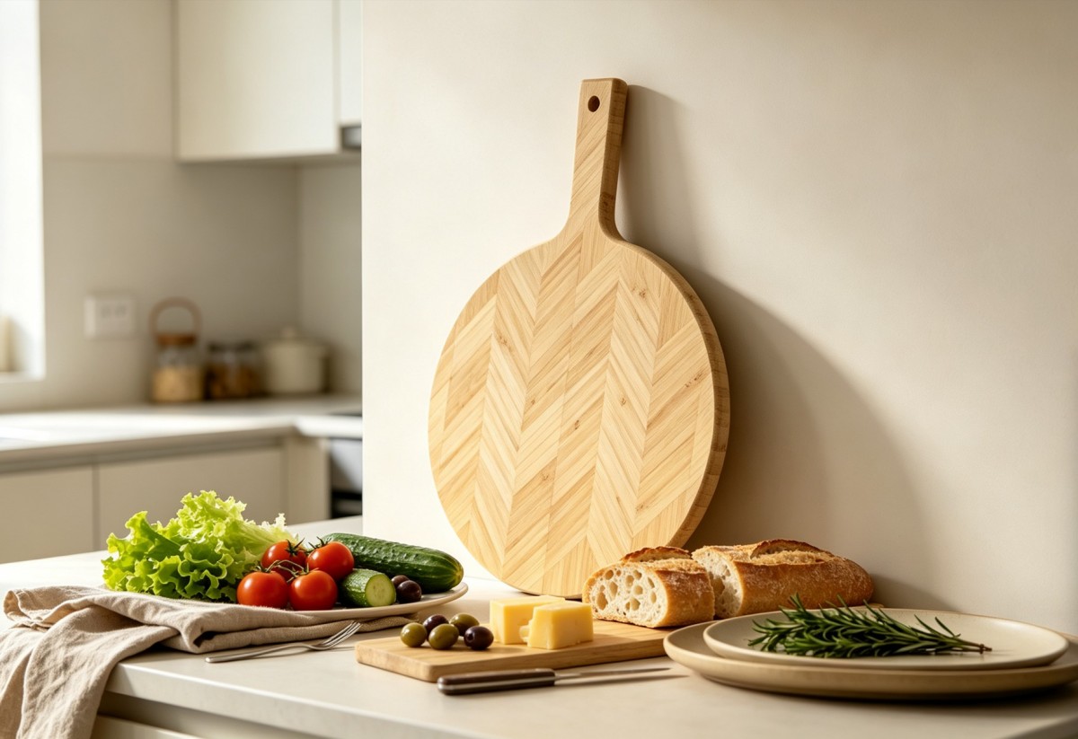 Multi-size Food Serving Tray for Pizza, , Kitchen Decor & Housewarming Gift(Image4) Multi-size Food Serving Tray for Pizza, , Kitchen Decor & Housewarming Gift(Image4)