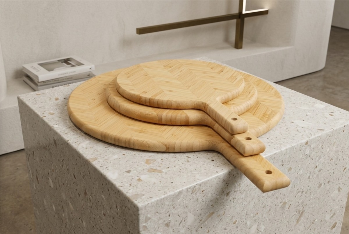 Multi-size Food Serving Tray for Pizza, , Kitchen Decor & Housewarming Gift(Image7) Multi-size Food Serving Tray for Pizza, , Kitchen Decor & Housewarming Gift(Image7)